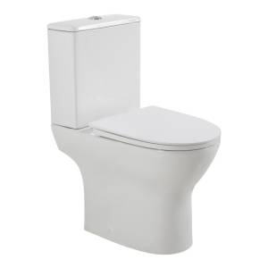 Унитаз-компакт BelBagno Lounge BB045CPR/BB045/051SC безободковый Белый