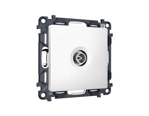 Комплект механизма TV розетки оконечной Ambrella Volt MA MA133005 белый матовый