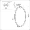 Подвесной светодиодный светильник Odeon Light Sparky 4369/80L фото 5