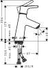 Смеситель для раковины Hansgrohe Talis S 72012000 фото 6