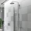 Термостатическая душевая система наружного монтажа EXCELLENT Rain Termo Round ARAC.SY.107CR (хром) фото 2