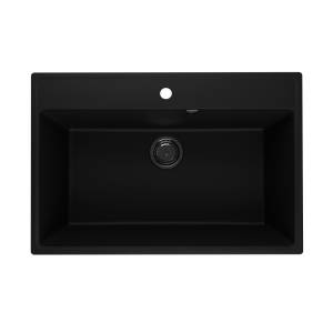 Кухонная мойка Ulgran Quartz Forte 760-07 уголь