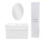 Тумба с раковиной Bellezza Грейс 90 1 ящ. Белый фото 3