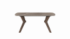 Стол обеденный Stool Group Weatte DF1989WDT 180 dino brown, top DUAL мрамор шпон ореха фото 2