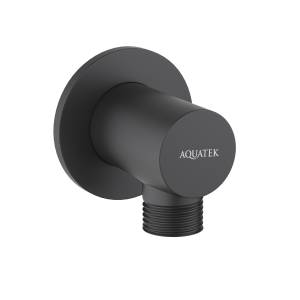 Шланговое подключение Aquatek AQ2456MB черный матовый
