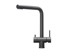 Смеситель для кухни Granula Kitchen Space KS-7011 графит матовый