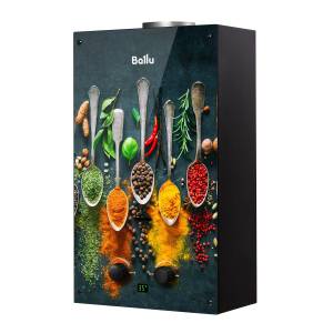 Проточный водонагреватель Ballu GWH 10 Fiery Glass Curry газовый