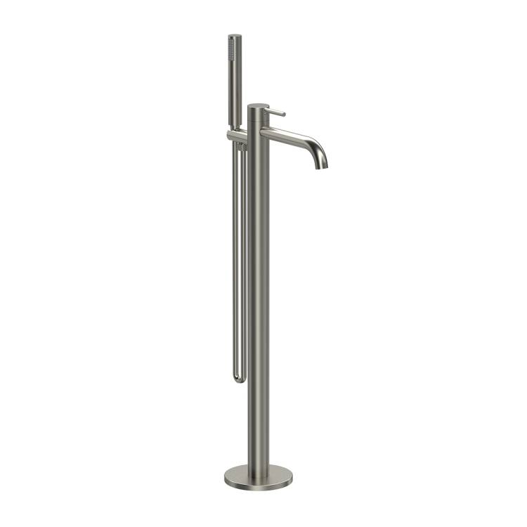 Смеситель для ванны Vincea Desire VTF-1DBN напольный, брашированный никель