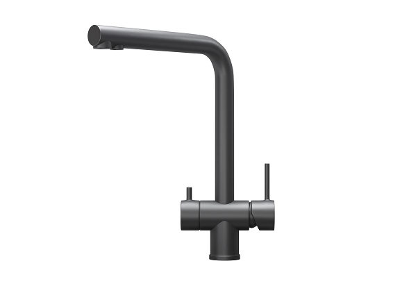 Смеситель для кухни Granula Kitchen Space KS-7011 графит матовый