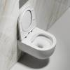Унитаз подвесной Ceramica Nova Modena Rimless CN6063 белый фото 6