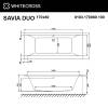 Акриловая ванна WHITECROSS Savia Duo 0103.170080.100 170x80, с каркасом фото 4