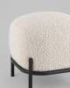 Пуф Stool Group Стоун vd-pf-stone-milk молочный, букле фото 4