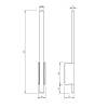 Уличный настенный светильник Escada 30009 30009W/01Led фото 2