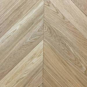 Двухслойная инженерная доска Wood Bee Chevron Дуб Селект 510x92x12