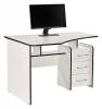 Стол письменный левый МФ Мастер Триан-5 МСТ-УСТ-05-БТ-16 Белый фото 5