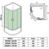 Душевой уголок WeltWasser WW500 С 10000004082 80x159 фото 4