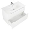 Тумба с раковиной Belbagno Etna H-60 ETNA-H60-700-2C-SO-BL-P 70x45x60 Bianco Lucido подвесная с двумя выкатными ящиками, с доводчиками фото 5
