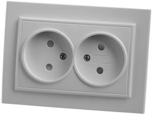Розетка двойная Stekker PST10-9013 39053