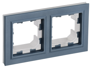 Рамка 2-постовая IEK Brite BR-M22-44-K35 маренго