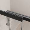 Шторка на ванну Cezares SLIDER-FIX-VF-11-90/150-C-NERO профиль черный, стекло прозрачное, 90x150 фото 5