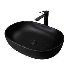 Раковина Gid Lago 53369 Bm9026a 60 см, черная матовая