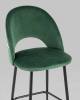Стул барный Stool Group Меган AV 415-H30-08(PP) велюр зеленый фото 7