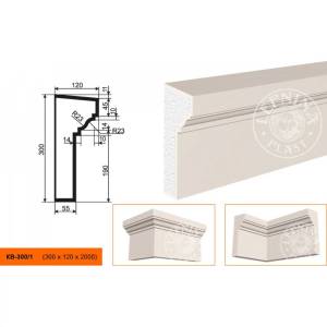 Карниз LepninaPlast КВ-300/1 200x12x30