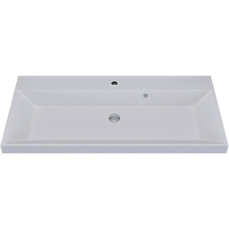 Раковина Uperwood Classic Quartz 293020632 100 см, жасмин, белая матовая