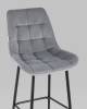 Набор из 2 барных стульев Stool Group Флекс AV 405-V12-08 (B) X2 серый, велюр фото 8