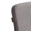 Стул полубарный Tetchair Medeo 24917 серый, велюр фото 9