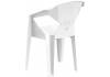 Пластиковый стул Woodville Гекса 686709 кремовый фото 4