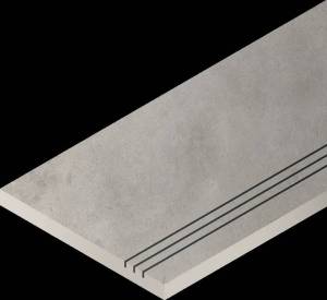 Бордюр Italon Миллениум x2 620090001193 Сильвер закругленный грип правый 30x120