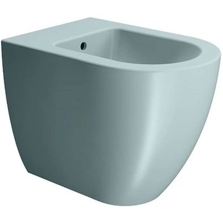 Биде напольное GSI Pura 8862115 голубой матовый