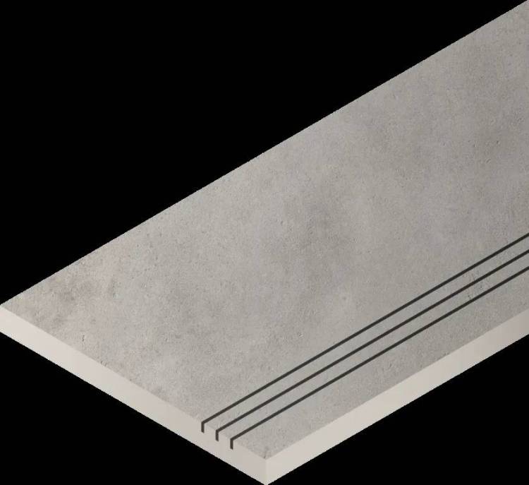 Бордюр Italon Миллениум x2 620090001193 Сильвер закругленный грип правый 30x120