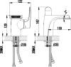 Смеситель для раковины Lemark Shift LM4346C фото 3