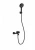 Смеситель для ванны Wonzon & Woghand WW-4530-MB с душем, черный матовый