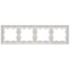 Рамка 4-постовая IEK Brite BR-M42-K01 белый фото 7