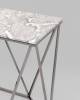 Стол туалетный Stool Group Авалон ECST-0551-GM сталь темный хром 122x41 фото 5