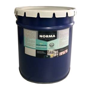 Грунт-эмаль Novocolor 3 в 1 матовая черная 20 кг