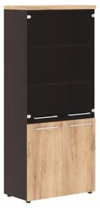 Шкаф-витрина Skyland Alto 00-07120725 Дуб Бофорд/Венге Магия