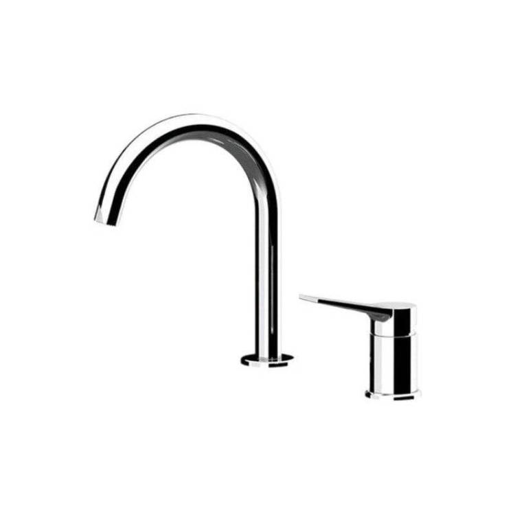 Смеситель для раковины Remer Slash & Dot SL57 хром