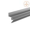 Профиль алюминиевый встраиваемый теневой Wolta WAP-I-30/43/3000-A