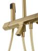 Душевая стойка Wonzon & Woghand WW-B3094-BG с термостатом, золото фото 4