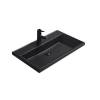 Раковина Gid Integrado 72205 Bm5560s 60 см, черная матовая