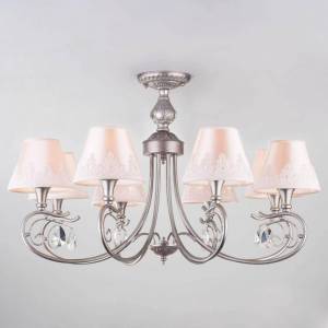 Подвесная люстра Eurosvet Incanto 60069/8 серебро