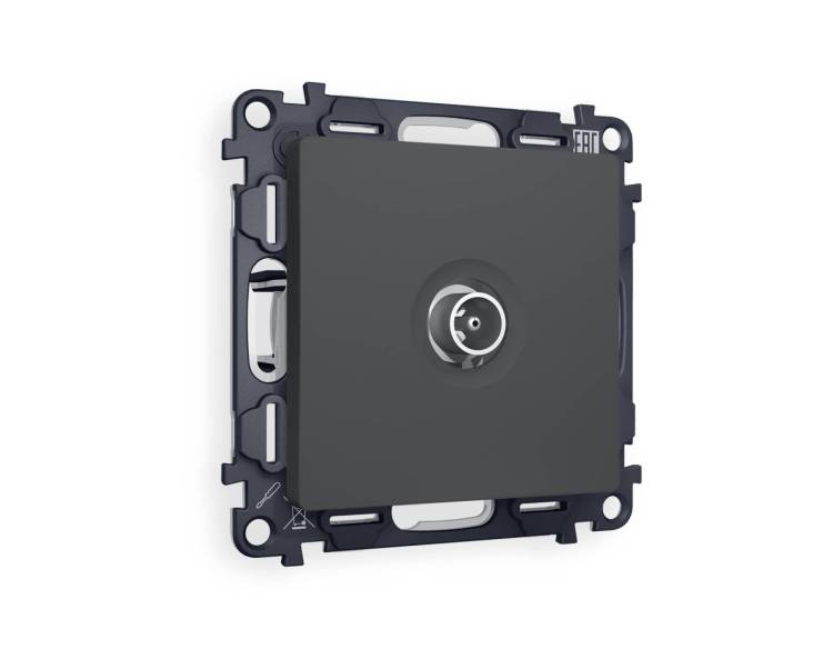 Комплект механизма TV розетки проходной Ambrella Volt Alfa MA913030