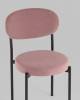 Набор из 4 стульев Stool Group Бриф SN AV 477-C65-9005-K пыльно-розовый фото 6