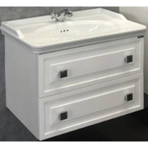 Тумба с раковиной Comforty Феррара-80 00004151060 белый