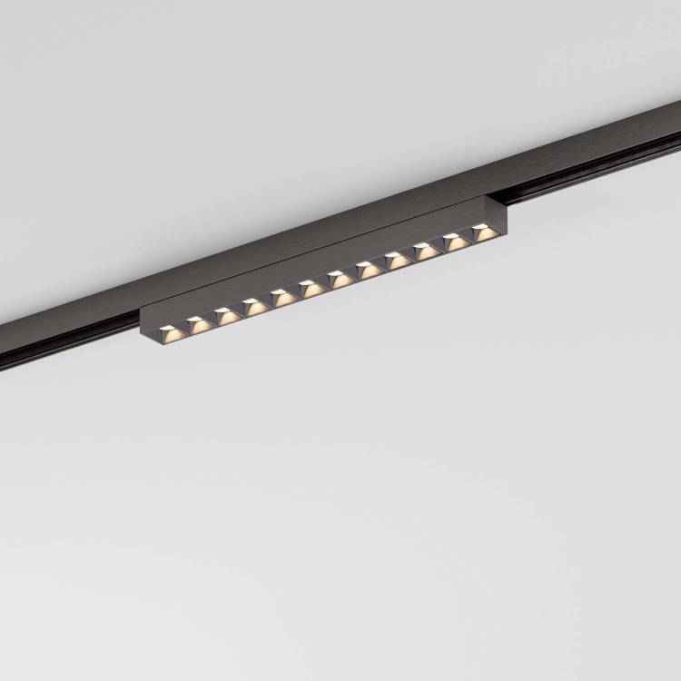 Трековый линейный светодиодный светильник Elektrostandard Titan Line 85528/01 10W 3000K титан