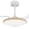 Светодиодная люстра на штанге с вентилятором Mantra Slim Fan 9009 фото 2